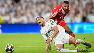 Next Story Image: Mbappe Suffers Nasty Leg Gash After Tah Tackle; Arbeloa Says Red Card Was Due